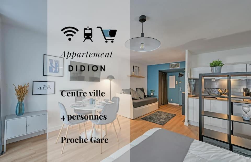 063 - Studio Didion, Centre Gare St Roch, Clim, Balcon,4Pers Montpellier Exterior photo